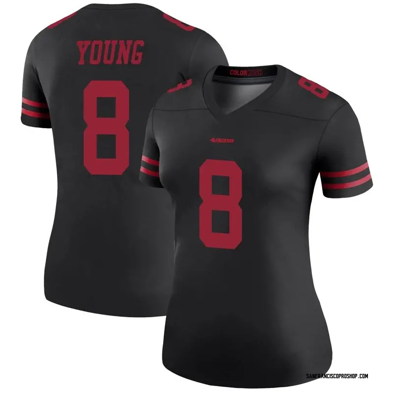 steve young black jersey