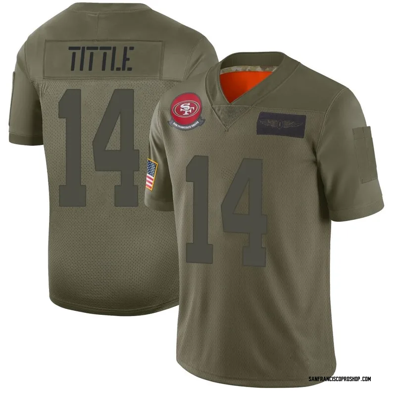 salute to service 49ers jersey